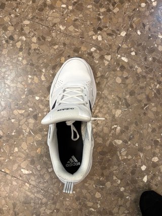 Zapatillas Adidas Blancas y Azules