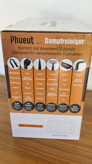 Limpiador a vapor Phneut Plus