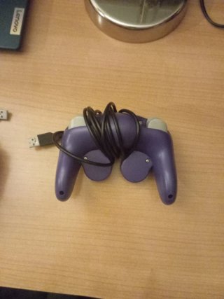 Mando GameCube Naranja y Morado para PC