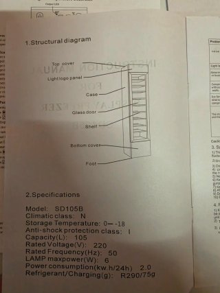 Congelador expositor nuevo en caja