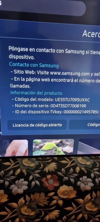 Samsung TV 55 4K UHD Smart TV