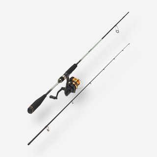 Conjunto Caña + Carrete Pesca Señuelos WXM 500 2,00 m L
