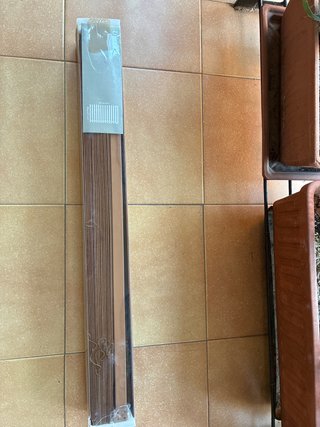 Persiana veneciana de madera