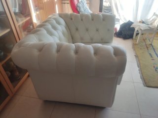 Sillón Chester Blanco