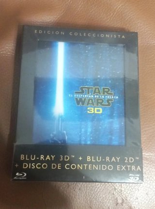 Star Wars El Despertar de la Fuerza Blu-ray 3D