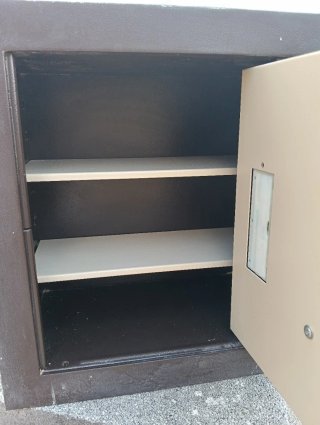 Caja Fuerte BTV Seguridad Digital para empotrar.