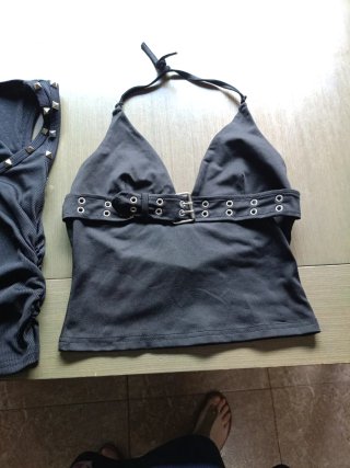 Pack 2 Camisetas Negras Talla S