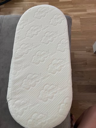 Funda capazo rosa con colchón