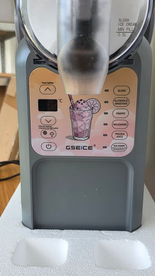 Máquina de granizados y helados Gseice gris