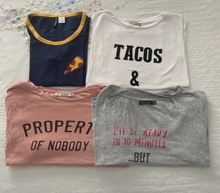 Pack 4 Camisetas