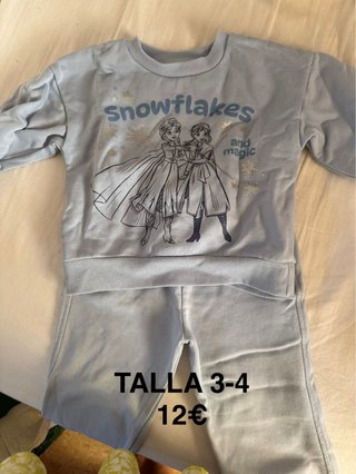 Conjunto Frozen Talla 3-4