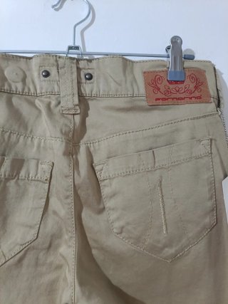 Fornarina Jeans corte recto, algodón S-M, nuevos