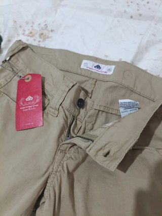 Fornarina Jeans corte recto, algodón S-M, nuevos