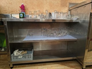 Mueble Bar Acero Inoxidable