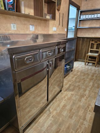 Mueble Bar Acero Inoxidable