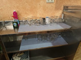Mueble Bar Acero Inoxidable