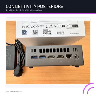 NIPOGI CK10 Mini PC Intel i5 32GB RAM 512GB SSD