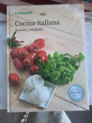 Libro Thermomix «Cocina Italiana» Nuevo