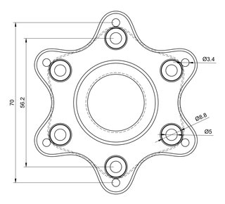 Adaptador Volante Logitech G29/G920/G923