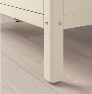 Armario beige 3 puertas metal de IKEA