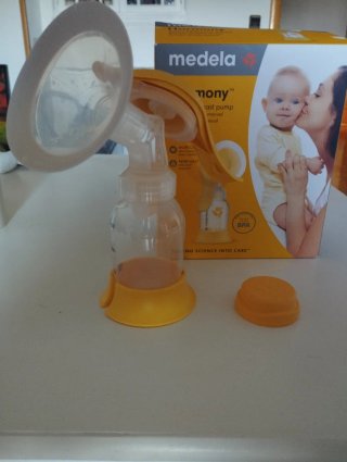 Sacaleches manual Medela Harmony
