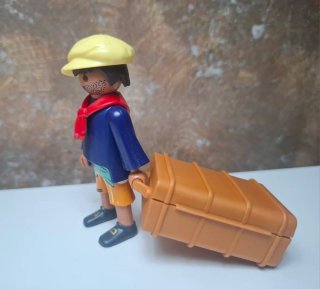 Playmobil custom mozo equipaje victoriano