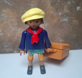 Playmobil custom mozo equipaje victoriano