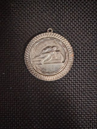 Medalla Motociclista en relieve