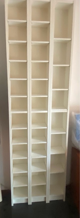 Estanteria BILLY IKEA blanca per CDs/DVDs