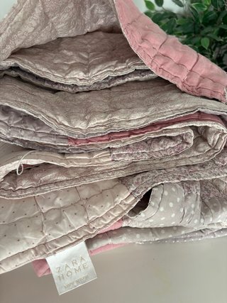 Colcha Zara Home niña estrellas
