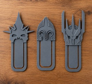 Pack de 3 marcapáginas de El Señor de los Anillos