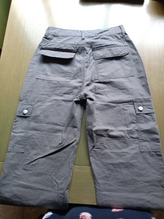 Pantalones Cargo Shein Talla 27 Gris
