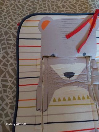 Funda para silla de bebé con osito