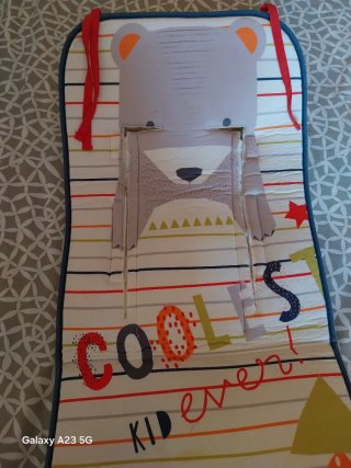 Funda para silla de bebé con osito