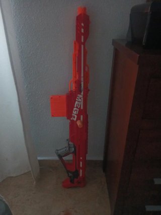 Pistola Nerf Centurión Roja