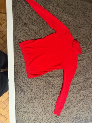 Jersey Cuello Alto Rojo Talla Única