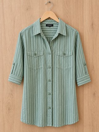 Camisa de rayas SYNKO talla M