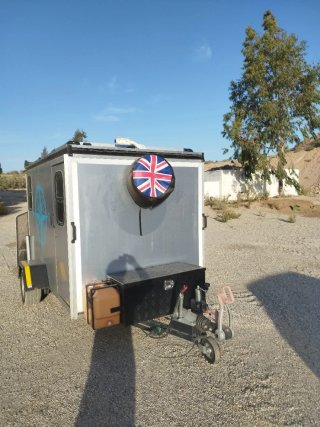 Remolque moto camper