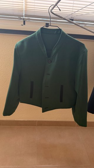 Traje corto campero verde