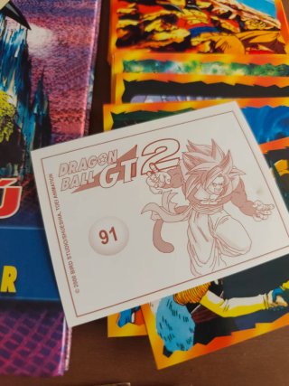 Álbum Dragon Ball GT 2 + Cromos