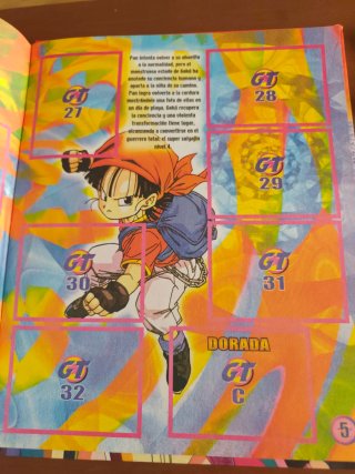 Álbum Dragon Ball GT 2 + Cromos