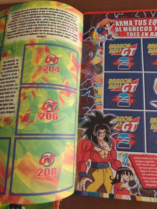 Álbum Dragon Ball GT 2 + Cromos