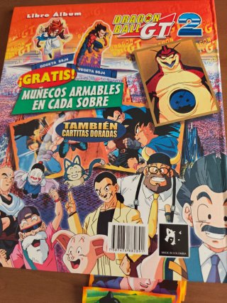 Álbum Dragon Ball GT 2 + Cromos
