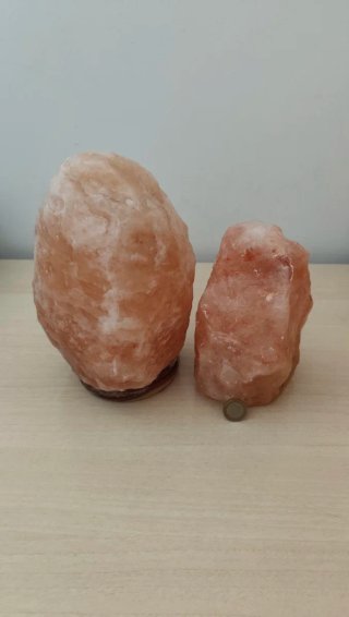 Lote lámparas Sal del Himalaya Natural