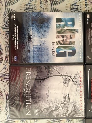 Lote 7 Películas DVD Terror y Suspense