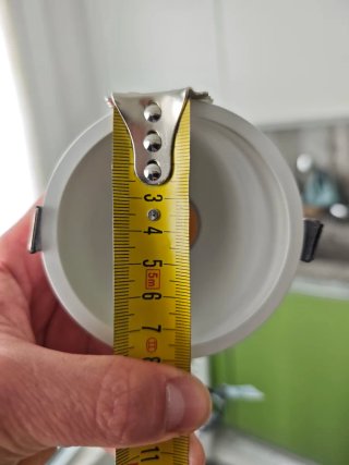 8 focos LED Circular Blanco 2700 - 3500 - 4000 k