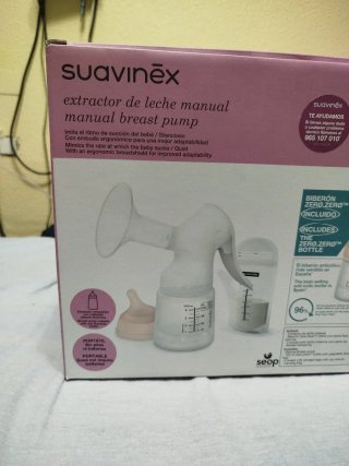 Suavinex Extractor Leche Manual + Biberón