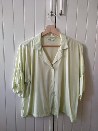 Camisa verde claro BLUE AGE talla S