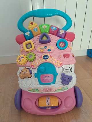 Andador Vtech 2 en 1 para bebé