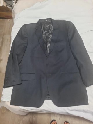Chaqueta de hombre negra
